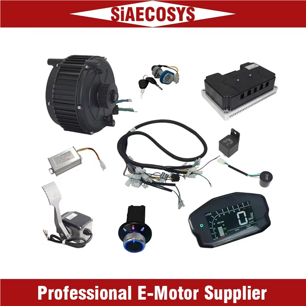 Mid Drive Motor Kit 72V 5000W - Kit de moteur d'entraînement central à