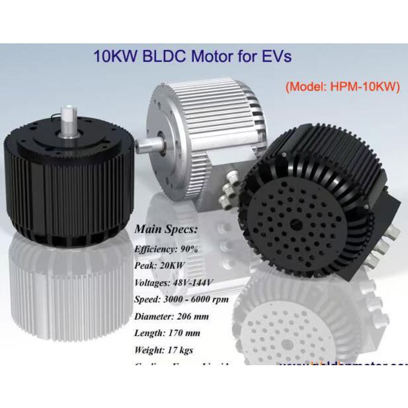 Moteur CC sans balais refroidi - Water Cooled Bldc Motor 10Kw avis et prix
