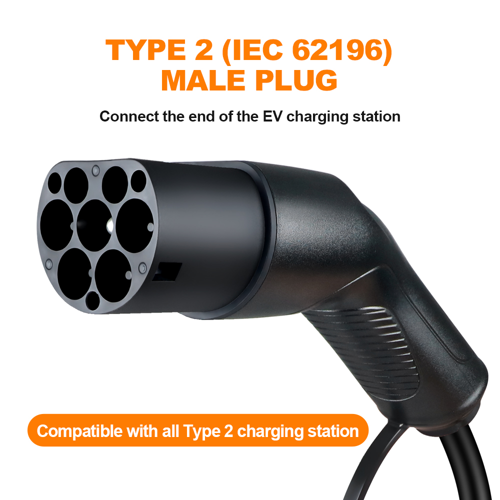 GOODCELL Type 2 vers GBT 16/32 - Ev Charger Type 2 22Kw 32A 3 Phase avis et prix