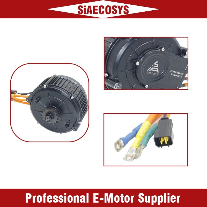 QSMOTOR QS165 V2, moteur centr - Mid Drive Motor Kit 72V 5000W avis et prix