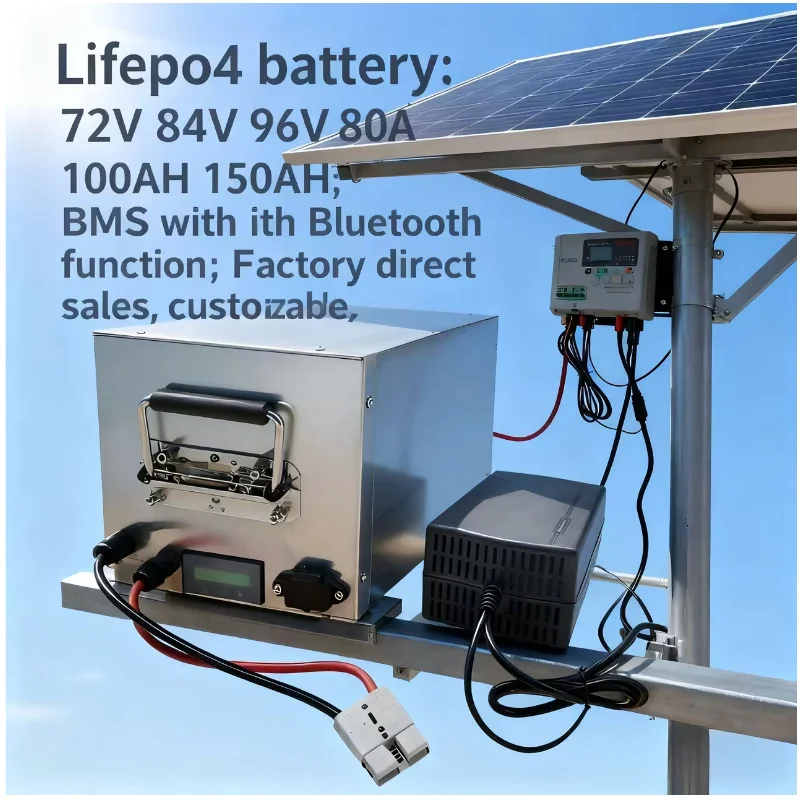 Batterie LIFEPO4 avec BMS 72V  - Lifepo4 72V 100Ah Battery Pack Ev avis et prix